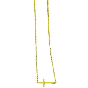 Altar’d State gold cross necklace